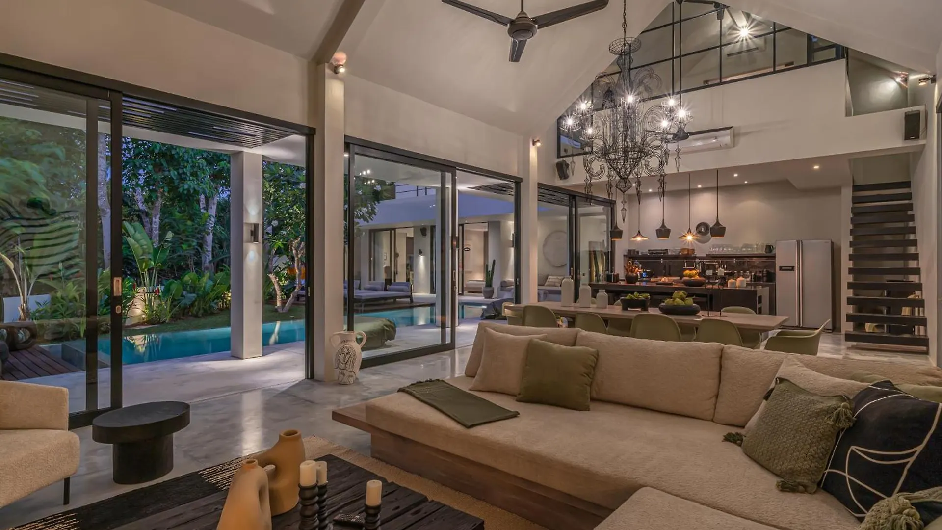 Villa Prana - High End Boutique Style Interior Design 5 Bedroom Villa Canggu