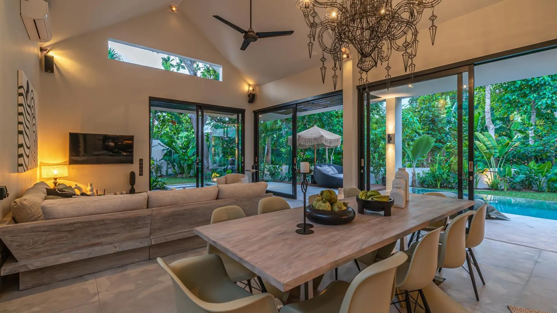 Villa Prana - High End Boutique Style Interior Design 5 Bedroom Villa Canggu  Indonesia